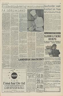 Otto Steen Natvig (1909-1964) - Krydderblanderen og matkunstneren på Sørumsand (Romerikes Blad, onsdag 11. desember 1963) Otto Steen Natvig (1909-1964) - Krydderblanderen og matkunstneren på Sørumsand (Romerikes Blad, onsdag 11. desember 1963)