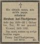 Abraham Juel Torbjørnsen (1894-1932) - Dødsannonse i Fædrelandsvennen den 26. september 1932