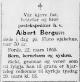 Albert Olai Mathisen Bergum (1885-1955) - Dødsannonse i Firda, fredag 25. mars 1955 Albert Olai Mathisen Bergum (1885-1955) - Dødsannonse i Firda, fredag 25. mars 1955