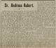 Andreas Aubert (1851-1913) - Minneord i Dagbladet den 11. mai 1913-a