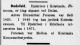 Anton Blumenthal Petersen (1825-1891) - Kort nekrolog i Dagbladet den 17. februar 1891
