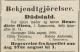 Benedicte Olsen, født Watne (1831-1890) - Dødsannonse i Stavanger Amtstidende og Adresseavis, mandag 25. august 1890 Benedicte Olsen, født Watne (1831-1890) - Dødsannonse i Stavanger Amtstidende og Adresseavis, mandag 25. august 1890