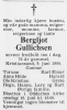 Bergljot Gullichsen, født Haaland (1911-1988) - Dødsannonse i Fædrelandsvennen, lørdag 11. juni 1988 Bergljot Gullichsen, født Haaland (1911-1988) - Dødsannonse i Fædrelandsvennen, lørdag 11. juni 1988