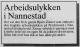 Bjørn Ziener (1944-2000) - Arbeidsulykken i Nannestad (Ullensaker Blad, lørdag 8. januar 2000) Bjørn Ziener (1944-2000) - Arbeidsulykken i Nannestad (Ullensaker Blad, lørdag 8. januar 2000)
