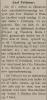 Carl Fritzner (1856-1913) - Nekrolog i Fredrikshalds Avis, lørdag 19. april 1913