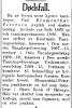 Carl Ludvig Blumenthal-Petersen (1869-1931) - Nekrolog i Aftenposten den 10. mars 1931