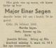 Einar Kristofer Sagen (1871-1948) - Dødsannonse i Nationen, lørdag 28. februar 1948 Einar Kristofer Sagen (1871-1948) - Dødsannonse i Nationen, lørdag 28. februar 1948