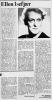 Ellen Isefjær (1899-1985) - Nekrolog i Arbeiderbladet den 9. oktober 1985
