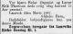 Erik Thoresen (1812-1887) - Dødsannonse i Morgenbladet, tirsdag 8. mars 1887 Erik Thoresen (1812-1887) - Dødsannonse i Morgenbladet, tirsdag 8. mars 1887