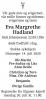 Eva Margrethe Hadland, født Johannessen (1926-2020) - Dødsannonse i Stavanger Aftenblad den 17. juli 2020 Eva Margrethe Hadland, født Johannessen (1926-2020) - Dødsannonse i Stavanger Aftenblad den 17. juli 2020