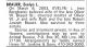 Evelyn Louise Brauer, nee Berglowe (1917-2003) - Obituary (The Baltimore Sun Baltimore, Maryland 10 Mar 2003, Mon) Evelyn Louise Brauer, nee Berglowe (1917-2003) - Obituary (The Baltimore Sun Baltimore, Maryland 10 Mar 2003, Mon)