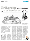 Friherren av Frydenlund og verkseieren på Næs (Agderposten 6. april 2013)