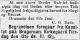 Gabriel Rude (1844-1877) - Dødsannonse i Morgenbladet, søndag 10. juni 1877