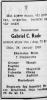 Gabriel Rude (1887-1959) - Dødsannonse i Tønsbergs Blad, tirsdag 27. januar 1959