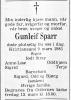 Gunleif Sparr (1909-1981) - Dødsannonse i Fædrelandsvennen, tirsdag 10. mars 1981