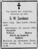 Gustaf Walfrid Rickard Sundeén (1878-1953) - Dødsannonse (Demokraten, torsdag 29. januar 1953) Gustaf Walfrid Rickard Sundeén (1878-1953) - Dødsannonse (Demokraten, torsdag 29. januar 1953)