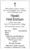 Harald Hoel Erichsen (1940-2001) - Dødsannonse i Aftenposten, mandag 29. januar 2001 Harald Hoel Erichsen (1940-2001) - Dødsannonse i Aftenposten, mandag 29. januar 2001