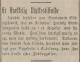 Hartvig Edvin Haagensen (1861-1915) - Et skrækkelig Ulykkestilfælde (Tromsøposten den 23. mars 1915)