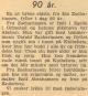 Ida Zachariassen - 90år - Grimstad Adressetidende den 5. desember 1953