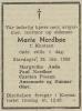 Inga Marie Nordbøe, født Knudsen (1877-1959) - Dødsannonse i Rogalands Avis, mandag 28. desember 1959 Inga Marie Nordbøe, født Knudsen (1877-1959) - Dødsannonse i Rogalands Avis, mandag 28. desember 1959