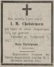 Isak Martinius Christensen (1846-1917) - Dødsannonse i Skotfos Avis, onsdag 12. september 1917