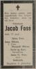Jacob Foss (1881-1942) - Dødsannonse i Ofoten Folkeblad, fredag 22. mai 1942 Jacob Foss (1881-1942) - Dødsannonse i Ofoten Folkeblad, fredag 22. mai 1942
