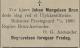 Johan Magnelsen Brun Arctander (1885-1899) - Dødsannonse i Lofotposten den 13. mars 1899
