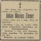 Johan Marius Ziener (1859-1948) - Dødsannonse i Akershus Amtstidende den 12. november 1948 Johan Marius Ziener (1859-1948) - Dødsannonse i Akershus Amtstidende den 12. november 1948