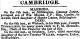 Joseph Tunnacliffe (1833-1871) - Obituary (Bury and Norwich Post November 14, 1871) Joseph Tunnacliffe (1833-1871) - Obituary (Bury and Norwich Post November 14, 1871)