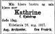 Kathrine Arctander, f. Kjelstrup (1883-1917) - Dødsannonse i Aftenposten den 27. august 1917 Kathrine Arctander, f. Kjelstrup (1883-1917) - Dødsannonse i Aftenposten den 27. august 1917
