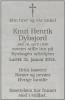 Knut Henrik Dybsjord (1940-2014) - Dødsannonse i Drammens tidende den 7. februar 2014