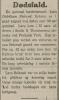 Lars Didriksen Reiersøl (1847-1927) - Minneord i Agderposten den 18. mars 1927