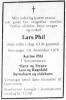 Lars Pihl (1913-1976) - Dødsannonse i Rogalands Avis, mandag 20. desember 1976 Lars Pihl (1913-1976) - Dødsannonse i Rogalands Avis, mandag 20. desember 1976