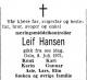Leif Meyer Hansen (1900-1971) - Dødsannonse i Aftenposten den 12. juli 1971