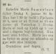 Marie Samuelsen, født Osuldsdatter (1857-1942) - 85 år (Fædrelandsvennen den 7. januar 1942) Marie Samuelsen, født Osuldsdatter (1857-1942) - 85 år (Fædrelandsvennen den 7. januar 1942)