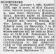 Nancy Lee Buddenbohn (1950-1965) - Obituary (The Baltimore Sun  Baltimore, Maryland  04 Jan 1965, Mon)