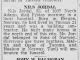Nils John Jordal (1892-1945) - Obituary (The Tacoma News Tribune, Washington, Saturday, August 4, 1945) Nils John Jordal (1892-1945) - Obituary (The Tacoma News Tribune, Washington, Saturday, August 4, 1945)