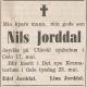 Nils Ludvig Nitter Jorddal (1892-1939) - Dødsannonse i Sogn og Fjordane, tirsdag 23. mai 1939