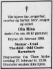 Ola Rise (1917-1986) - Dødsannonse i Stavanger Aftenblad, mandag 24. februar 1986 Ola Rise (1917-1986) - Dødsannonse i Stavanger Aftenblad, mandag 24. februar 1986
