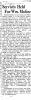 Olof William Moline (1888-1946) - Obituary Olof William Moline (1888-1946) - Obituary
