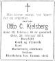 Otto Cumine Kjelsberg (1886-1971) - Dødsannonse i Aftenposten, fredag 26. februar 1971 Otto Cumine Kjelsberg (1886-1971) - Dødsannonse i Aftenposten, fredag 26. februar 1971