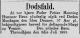 Peter Hanning Hammer Brun (1826-1883) - Dødsannonse i Morgenbladet, onsdag 11. juli 1883 Peter Hanning Hammer Brun (1826-1883) - Dødsannonse i Morgenbladet, onsdag 11. juli 1883