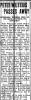 Peter Wiltzius Passes Away - Orbituary in Marinette Eagle Star on the 7th of October 1932 (page 10) Peter Wiltzius Passes Away - Orbituary in Marinette Eagle Star on the 7th of October 1932 (page 10)
