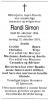 Randi Simon, født Luvån (1934-2001) - Dødsannonse i Aftenposten, mandag 22. oktober 2001 Randi Simon, født Luvån (1934-2001) - Dødsannonse i Aftenposten, mandag 22. oktober 2001
