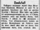 Rosenius Sandstad (1891-1965) - Nekrolog i Trønder-Avisa, onsdag 9. juni 1965 Rosenius Sandstad (1891-1965) - Nekrolog i Trønder-Avisa, onsdag 9. juni 1965
