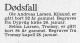 Selma Larsen, født Pedersen (1897-1981) - Dødsannonse i Fædrelandsvennen den 26. januar 1981