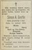 Simon A. Grette (1886-1973) - Dødsannonse i Arbeiderbladet, mandag 15. januar 1973 Simon A. Grette (1886-1973) - Dødsannonse i Arbeiderbladet, mandag 15. januar 1973