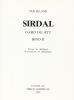 Sirdal - Gard og ætt, bind II