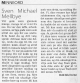 Sven Michael Mellbye (1928-1998) - Minneord i Agderposten, onsdag 4. mars 1998 Sven Michael Mellbye (1928-1998) - Minneord i Agderposten, onsdag 4. mars 1998
