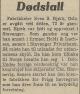 Sven Sørensen Bjørk (1874-1948) - Nekrolog i Norges Handels og Sjøfartstidende den 10. januar 1948